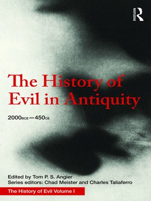 cover image of The History of Evil in Antiquity